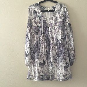 Free People Rain or Shine Mini Dress size S